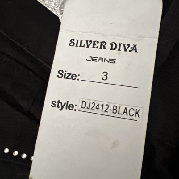 Silver Diva High Waist Stretch Push Up, Colombian Style Skinny, Colita levantada - Picture 11 of 12